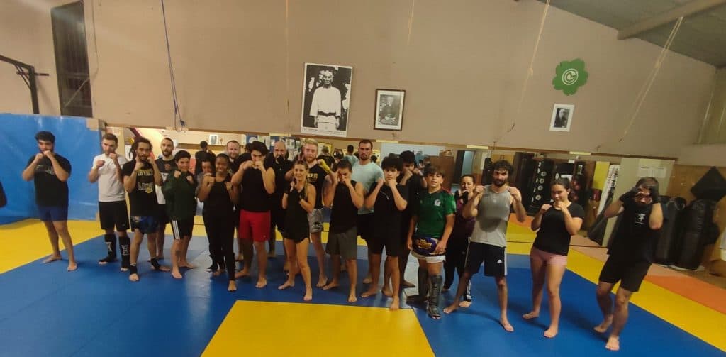 Exterior or interior of Striker boxing club
