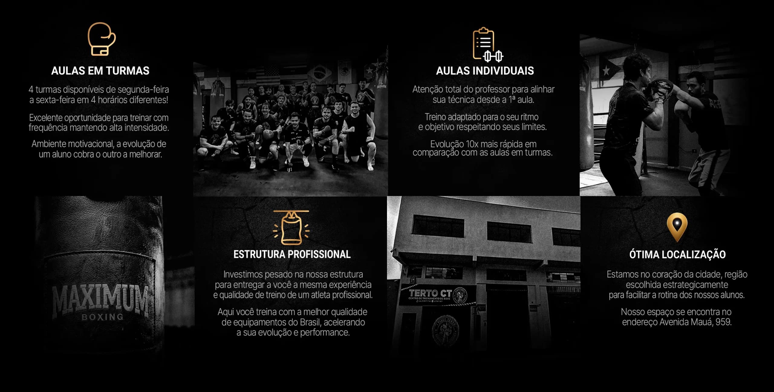 Exterior or interior of Terto CT - Centro de Treinamento de Boxe