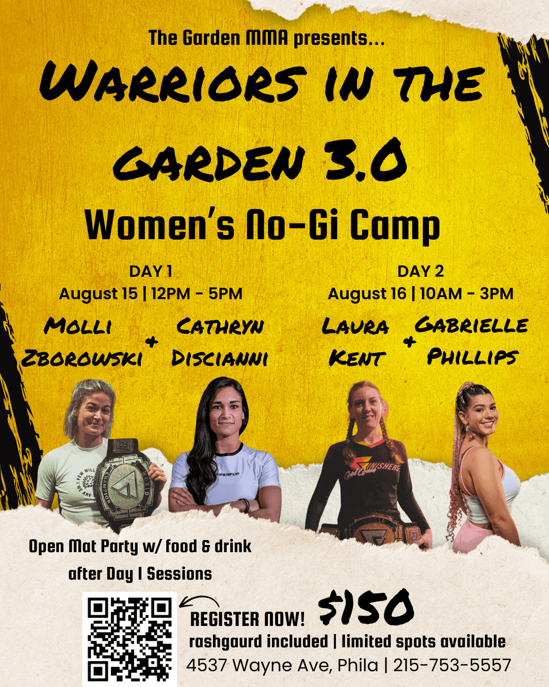 Exterior or interior of The Garden MMA