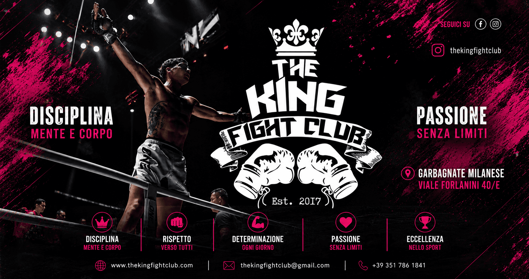 Exterior or interior of The King Fight Club
