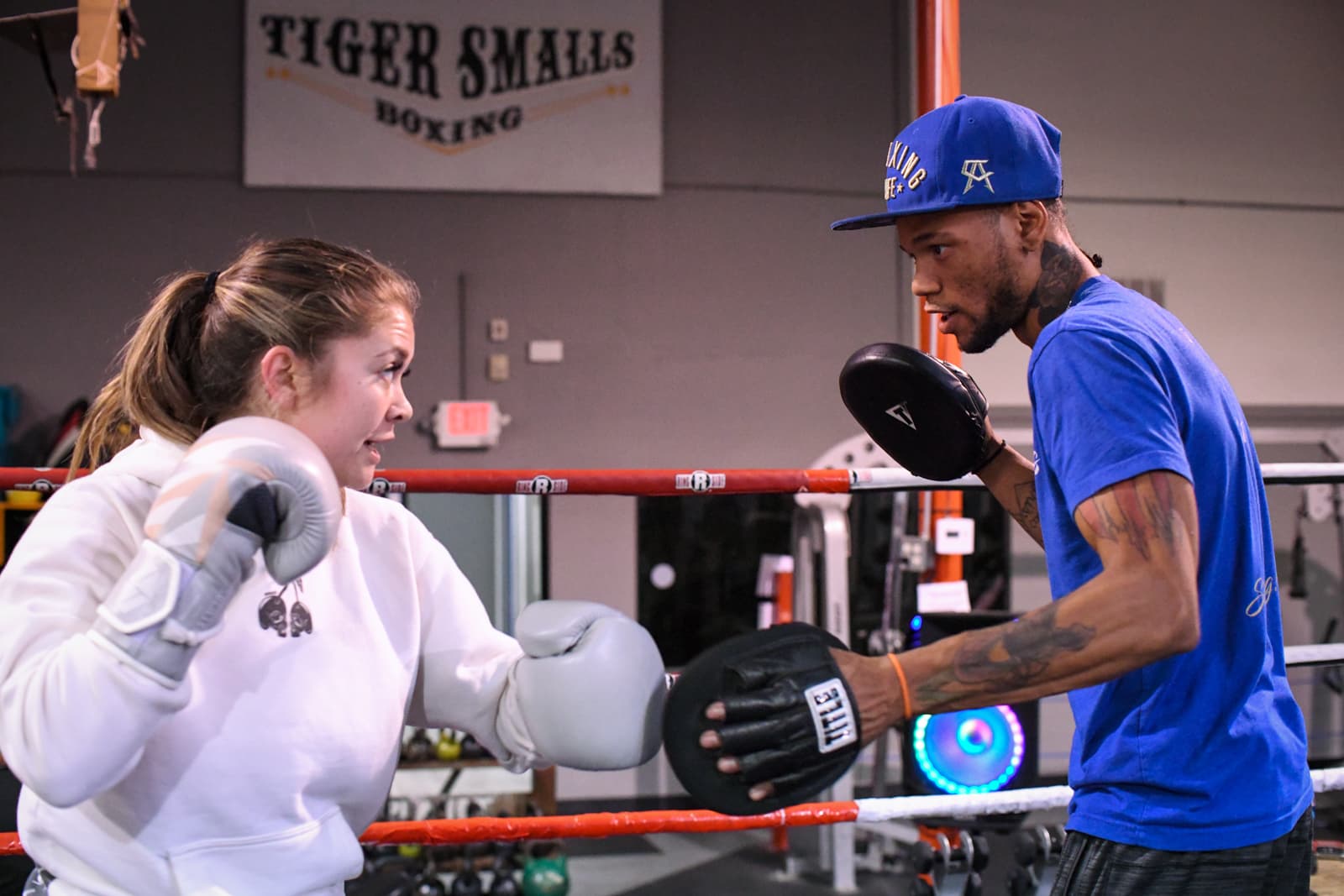 Exterior or interior of Tiger Smalls Boxing