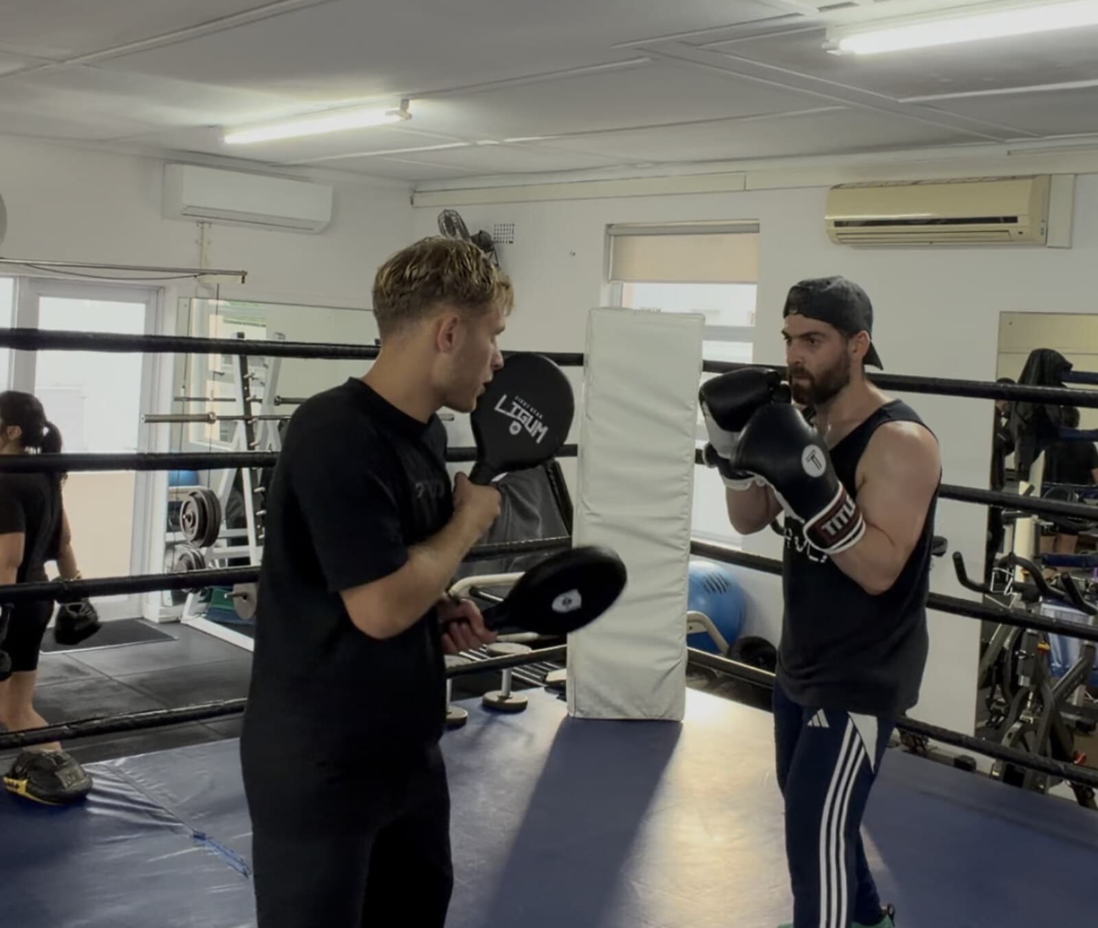Exterior or interior of Top Floor Boxing by Doron