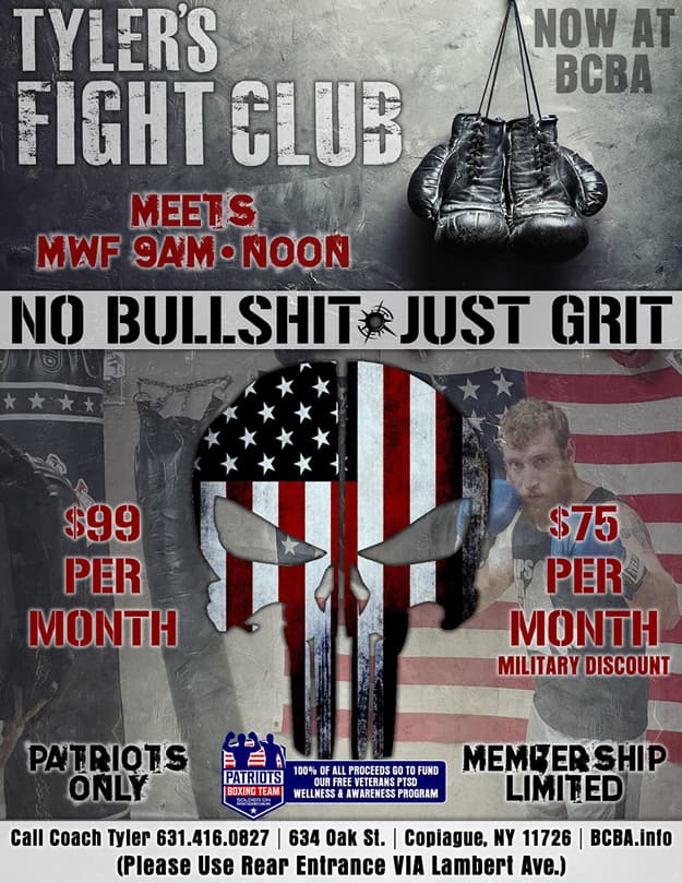 Exterior or interior of Tyler's Fight Club